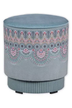 Pip Studio Poef Medium Majorelle Blauw New