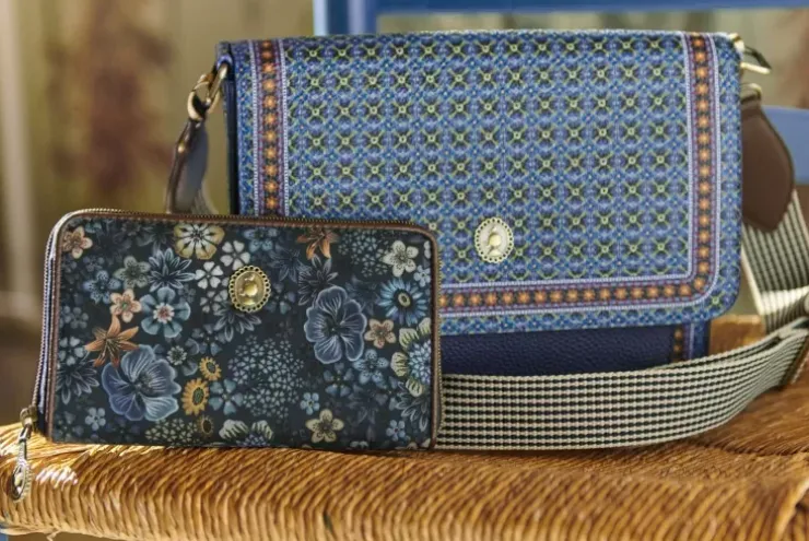 Pip Studio Portemonnee Tutti I Fiori Blauw Outlet