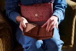 Pip Studio Portemonnee Vierkant Kyoto Festival Donker Roze Outlet