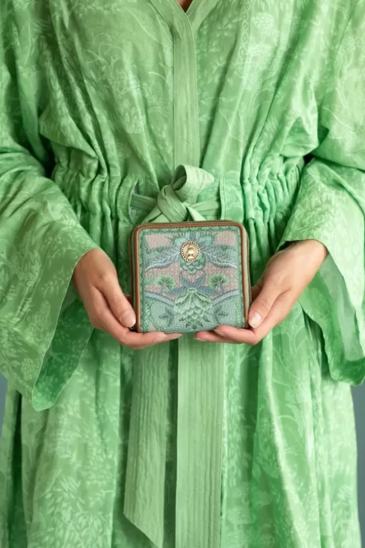 Pip Studio Portemonnee Vierkant Kyoto Festival Groen Clearance