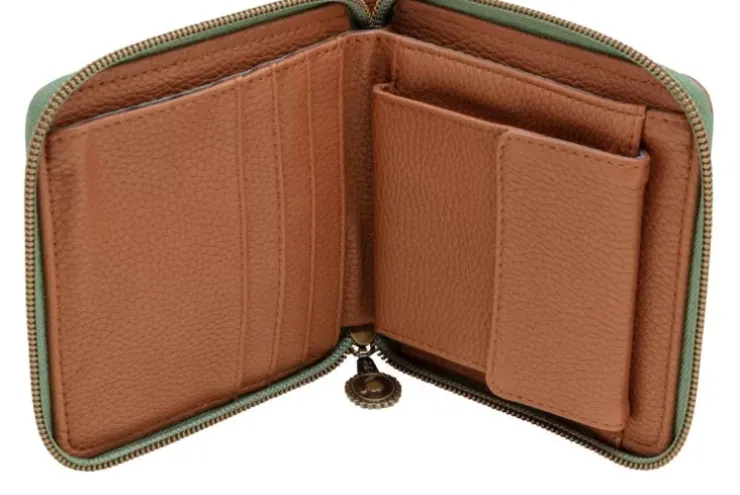 Pip Studio Portemonnee Vierkant Kyoto Festival Groen Clearance