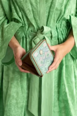Pip Studio Portemonnee Vierkant Kyoto Festival Groen Clearance