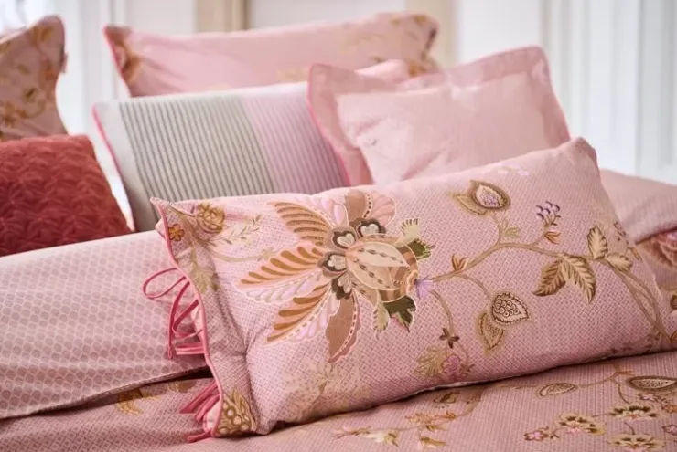 Pip Studio Rechthoekig Sierkussen Cece Fiore Roze