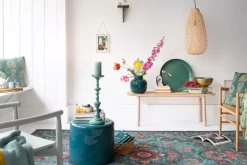 Pip Studio Ronde Vaas Metaal Donker 25 Cm Groen Clearance