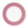 Pip Studio Royal Stripes Dinerbord Donker 26.5Cm Roze Hot