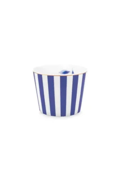 Pip Studio Royal Stripes Eierdop Blauw Clearance