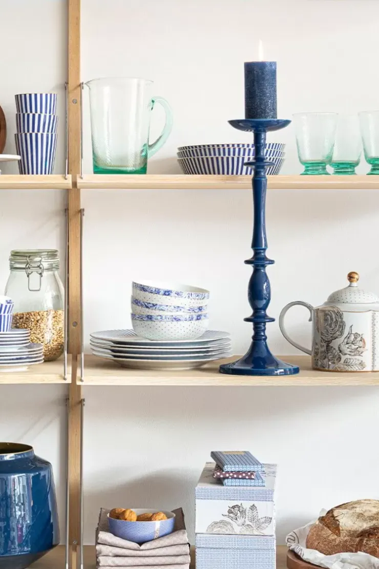 Pip Studio Royal Stripes Eierdop Blauw Clearance