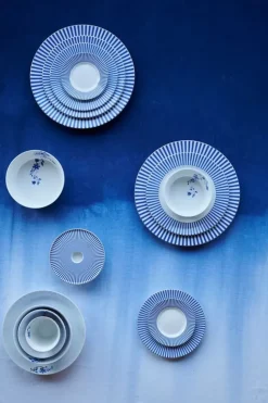 Pip Studio Royal Stripes Gebaksbord 17 Cm Blauw Discount