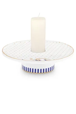 Pip Studio Royal Stripes Kaarshouder Wit 14 Cm Discount