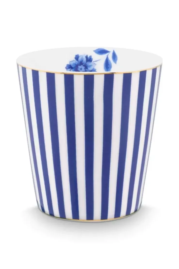 Pip Studio Royal Stripes Mok & Theetip Blauw Hot
