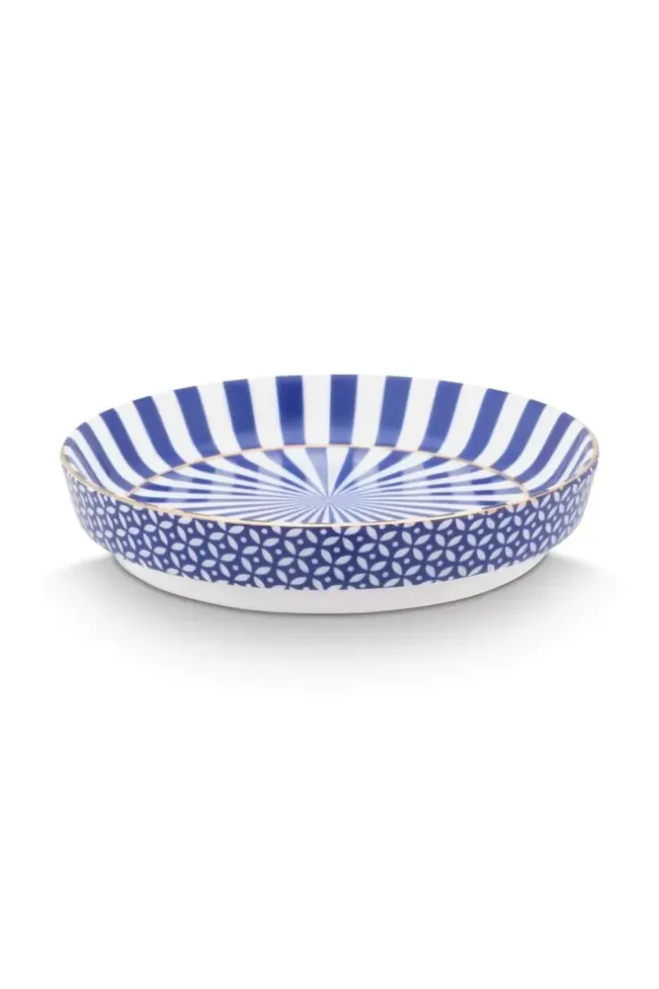 Pip Studio Royal Stripes Mok & Theetip Blauw Hot
