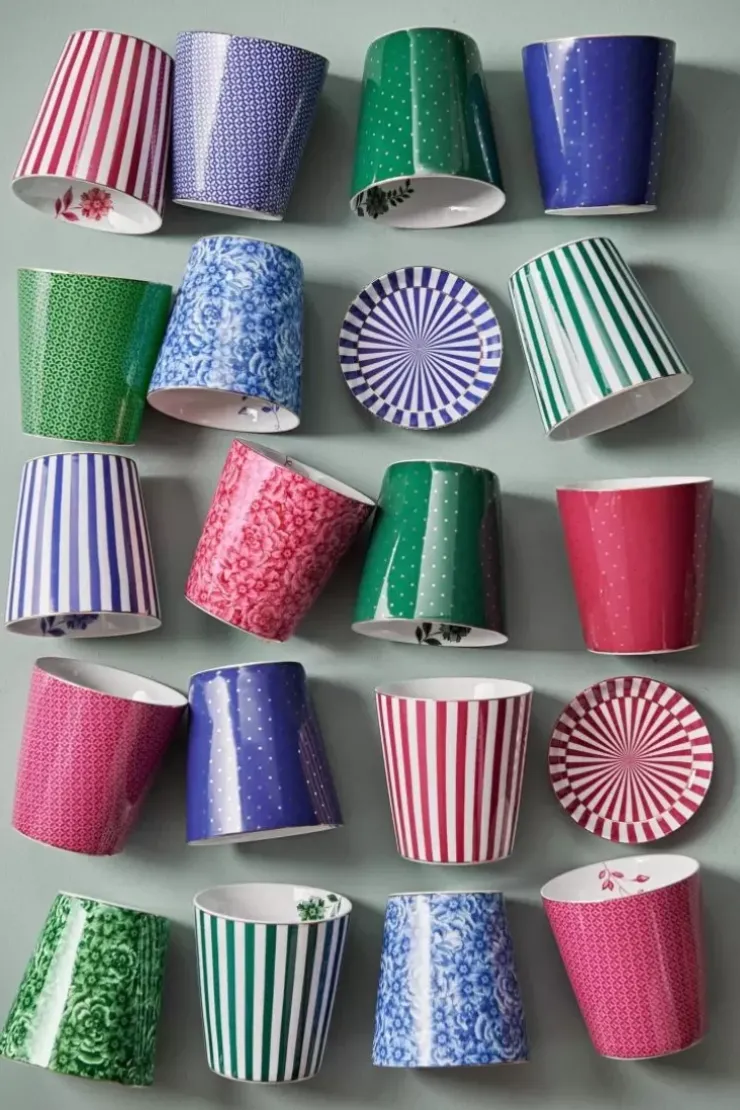 Pip Studio Royal Stripes Mok & Theetip Groen Discount