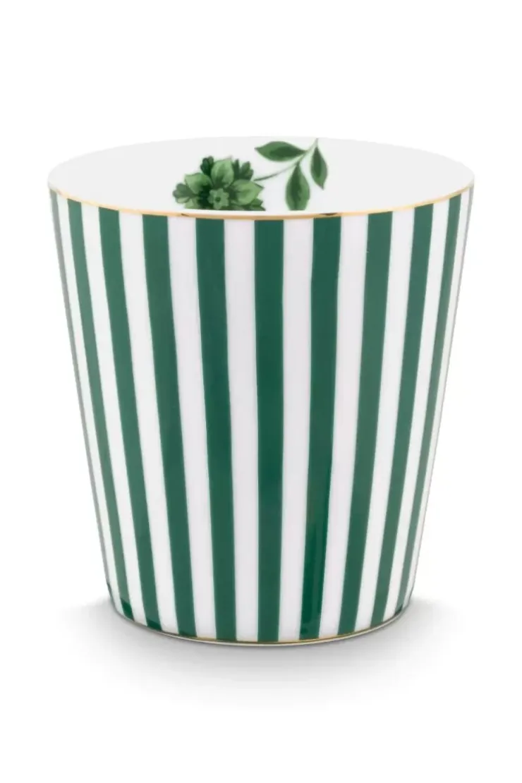 Pip Studio Royal Stripes Mok & Theetip Groen Discount