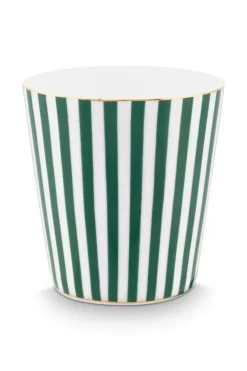 Pip Studio Royal Stripes Mok & Theetip Groen Discount