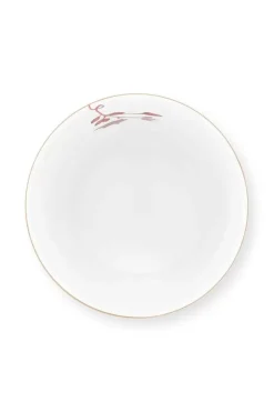 Pip Studio Royal Stripes Mok Bloemen Donkerroze Outlet