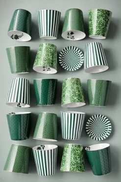 Pip Studio Royal Stripes Mok Tegels & Theetip Groen Best