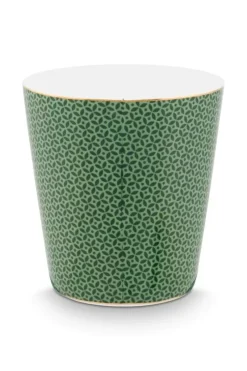 Pip Studio Royal Stripes Mok Tegels & Theetip Groen Best