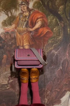 Pip Studio Schoudertas Clover Roze