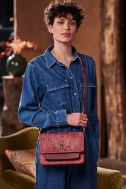 Pip Studio Schoudertas Kyoto Festival Donker Roze Outlet