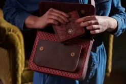 Pip Studio Schoudertas Kyoto Festival Donker Roze Outlet