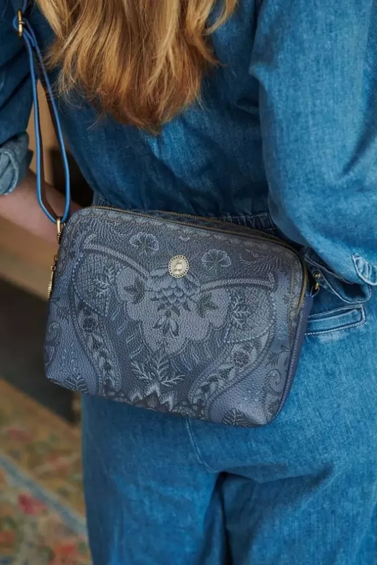 Pip Studio Schoudertas Medium Kyoto Festival Blauw Outlet