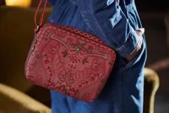 Pip Studio Schoudertas Medium Kyoto Festival Donker Roze Discount