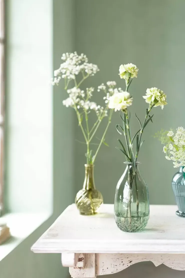 Pip Studio Set/3 Vazen Glas M Groen Best