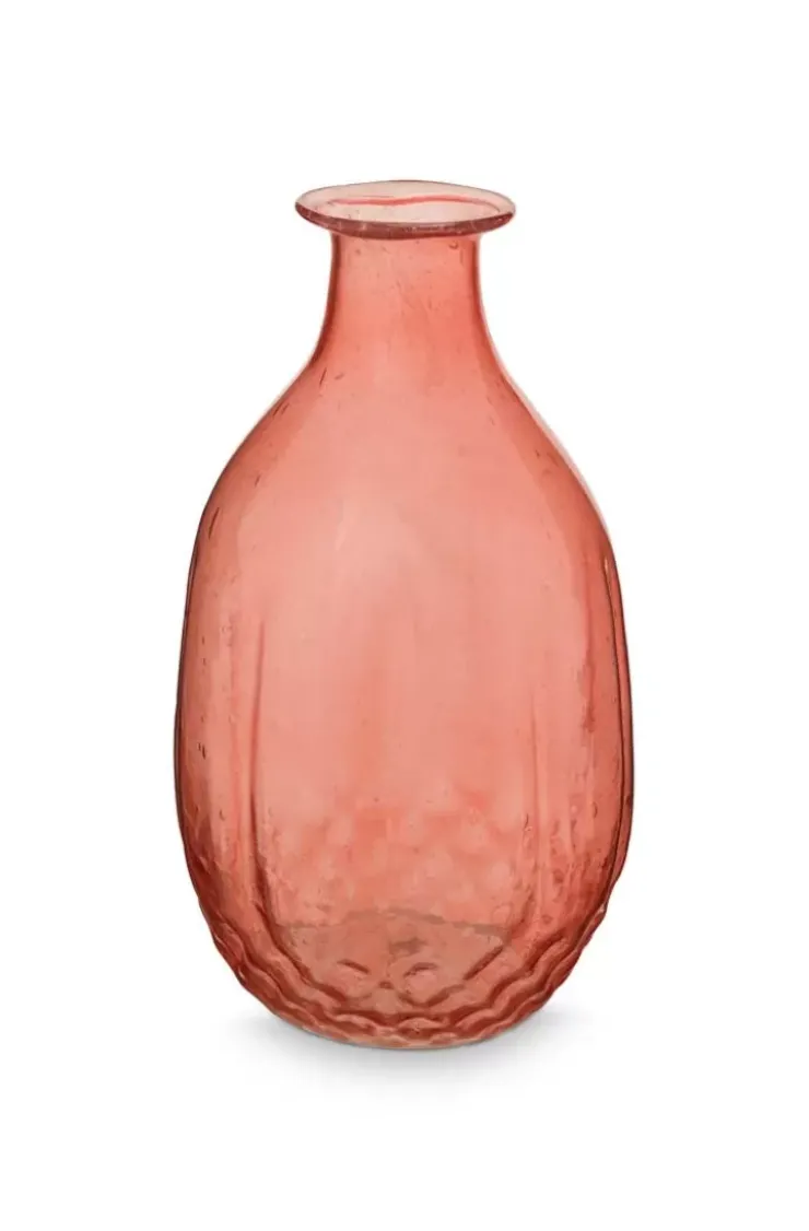 Pip Studio Set/3 Vazen Glas M Roze