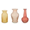 Pip Studio Set/3 Vazen Glas S Roze Hot