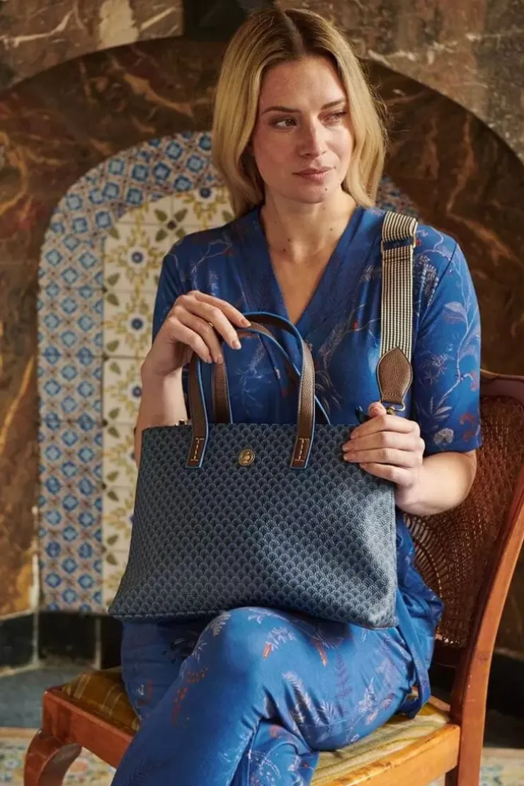 Pip Studio Shopper Klein Suki Blauw Outlet