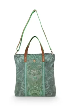 Pip Studio Shopper Vierkant Kyoto Festival Groen New