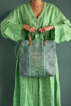 Pip Studio Shopper Vierkant Kyoto Festival Groen New