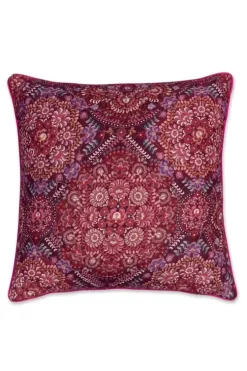 Pip Studio Sierkussen Quilted Il Mosaico Donkerrood Hot