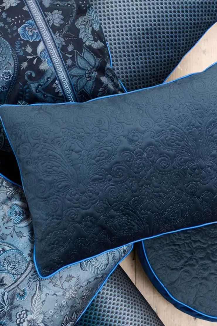 Pip Studio Sierkussen Quiltey Days Donker Blauw Outlet