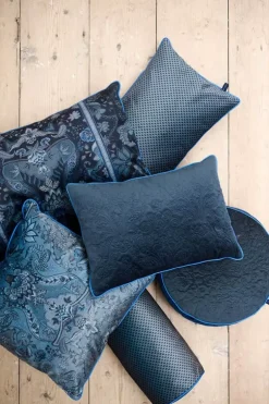 Pip Studio Sierkussen Quiltey Days Donker Blauw Outlet