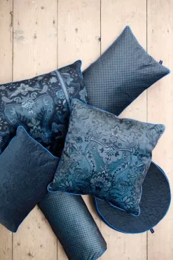 Pip Studio Sierkussen Vierkant Kyoto Festival Donker Blauw Hot