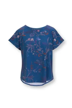 Pip Studio Sport Top Korte Mouw Isola Blauw Hot