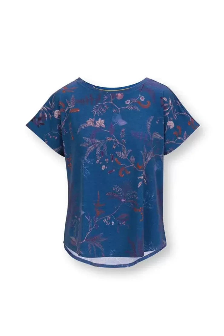 Pip Studio Sport Top Korte Mouw Isola Blauw Hot