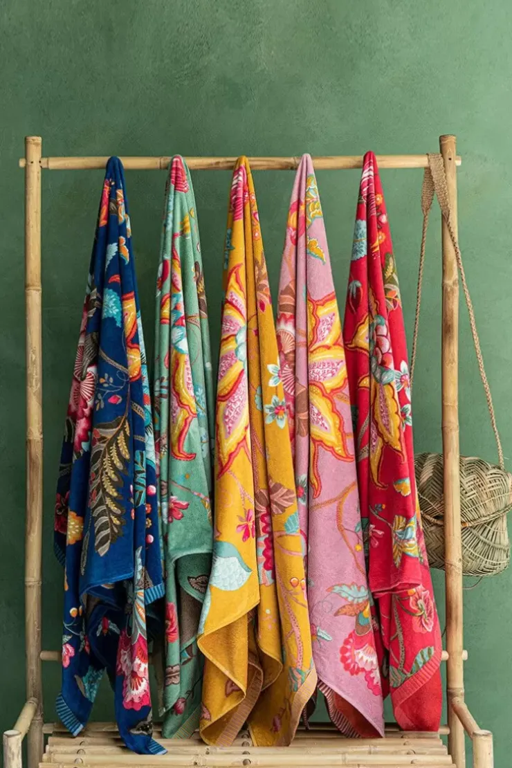 Pip Studio Strandlaken Pip Flowers Geel Online