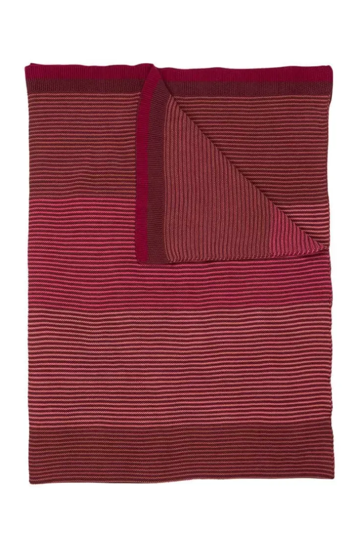 Pip Studio Throw Blockstripe Roze Clearance