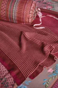Pip Studio Throw Blockstripe Roze Clearance