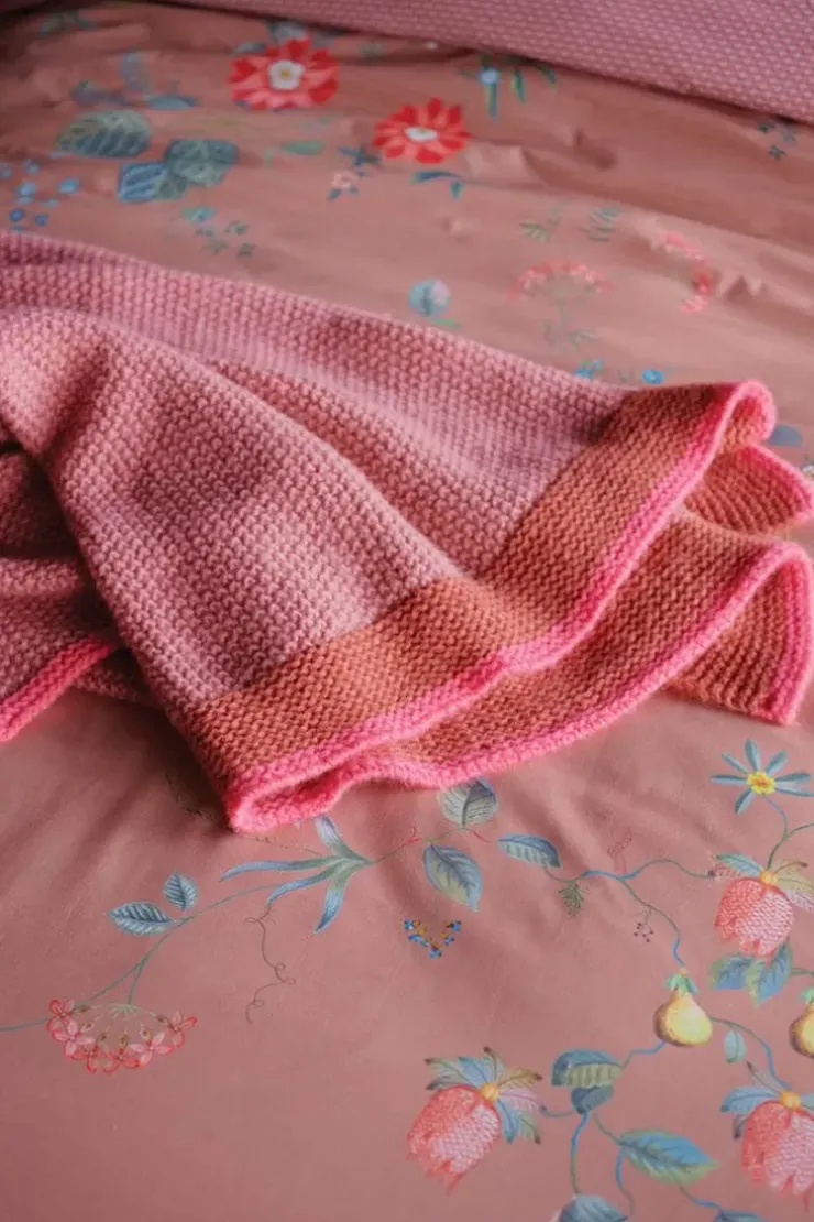 Pip Studio Throw Bonnuit Roze Hot