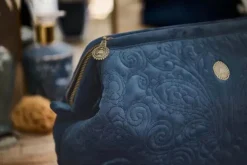 Pip Studio Toilettas Buidel Groot Velvet Quiltey Days Blauw New