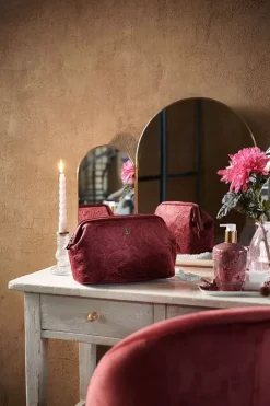Pip Studio Toilettas Buidel Groot Velvet Quiltey Days Rood Sale