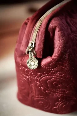 Pip Studio Toilettas Buidel Groot Velvet Quiltey Days Rood Sale