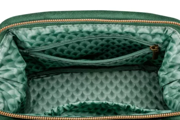 Pip Studio Toilettas Buidel Klein Velvet Quiltey Days Groen
