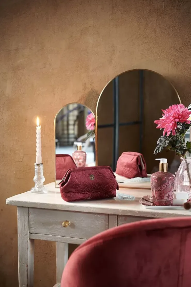 Pip Studio Toilettas Buidel Klein Velvet Quiltey Days Rood Best