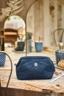 Pip Studio Toilettas Buidel Klein Velvet Quiltey Days Blauw Discount
