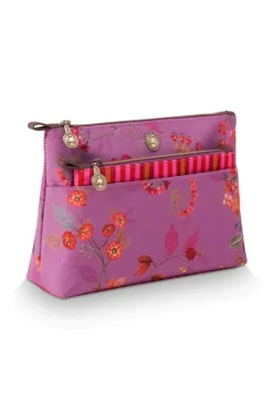 Pip Studio Toilettas Kawai Flower Combi Fuchsia Clearance