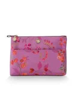 Pip Studio Toilettas Kawai Flower Combi Fuchsia Clearance